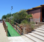 Rampa di accesso per disabili